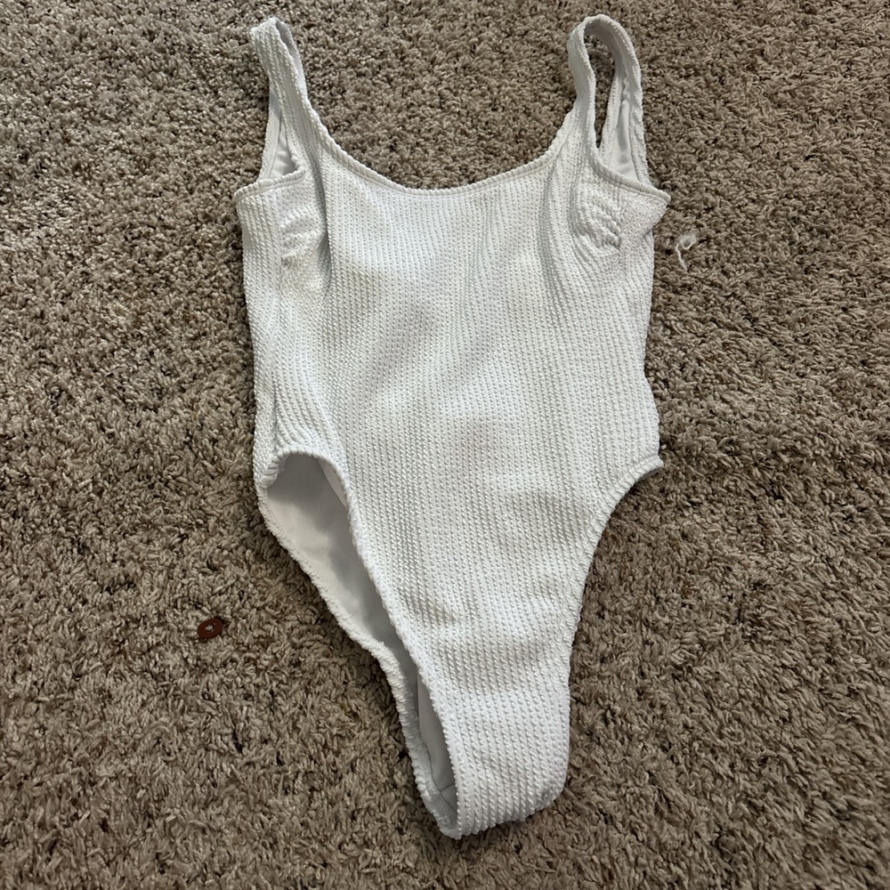 white one piece!!